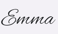 Signature of Emma, Handwriting